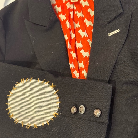 Ett Twa Anthropologie Navy Blazer – Size 2 - Picture 6 of 7